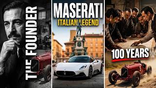 Maserati almost disappeared - the story of an italian legend