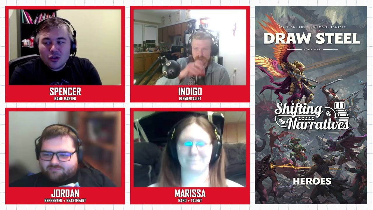 Draw Steel Live Discussion & Review | Shifting Narratives