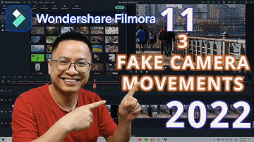 3 Fake Camera Movements in Wondershare Filmora 11 - How to use Zoom and Pan Tool Effectively