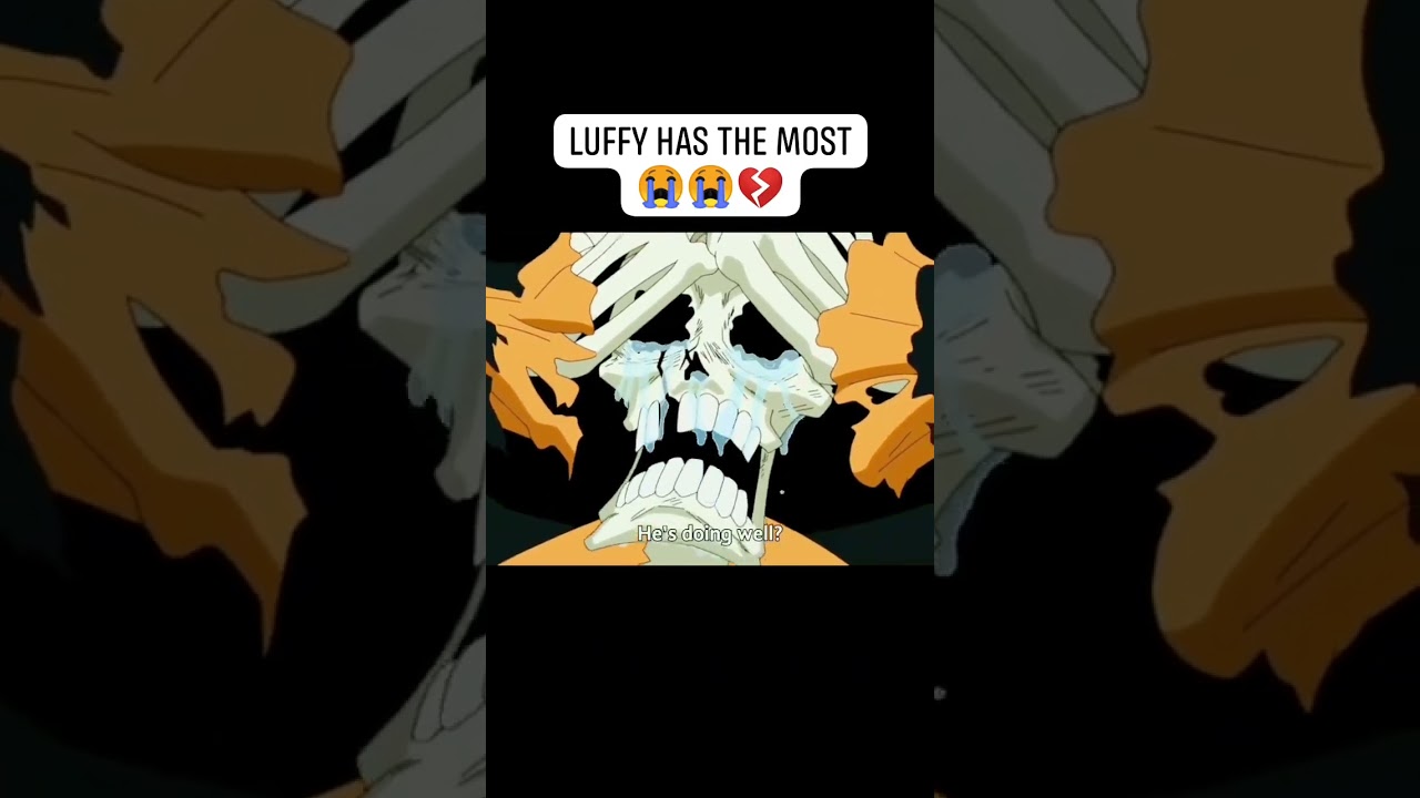 strawhats crying moments 