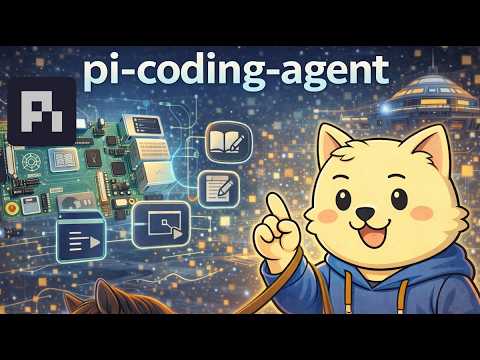 pi coding agent - YouTube