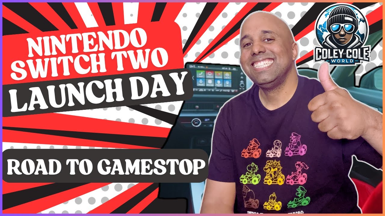 Nintendo Switch 2 Launch Day | Road to GameStop - YouTube