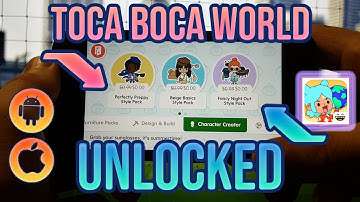 Toca Boca World Unlocked Mod | Get Everything For Free In Toca Boca World (iOS/Android)