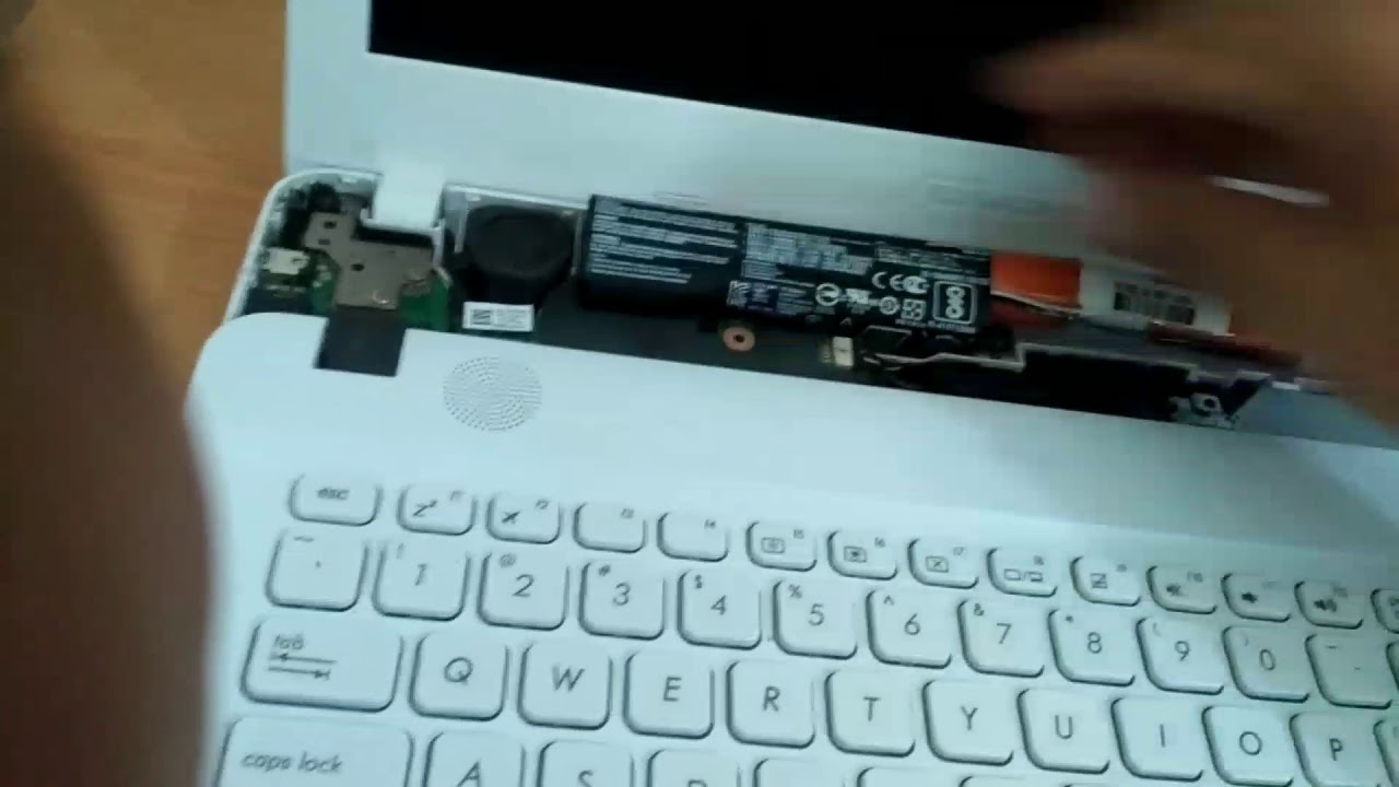 Ganti baterai tanam laptop Asus X441