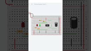 Semáforo con NE555 en Tinkercad Semáforo con NE555 en Tinkercad