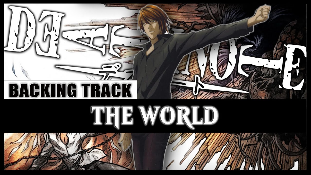 Death Note Opening 1: The World - Backing Track
