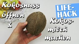 Wissen macht Ah!: Wie kann man eine Kokosnuss mit bloßer Hand öffnen?