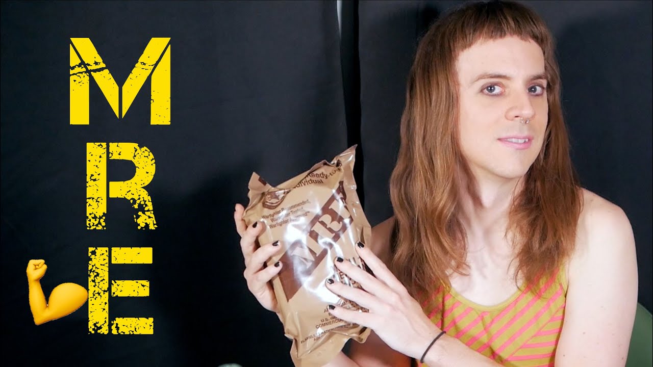 MRE taste test, unboxing and review - YouTube