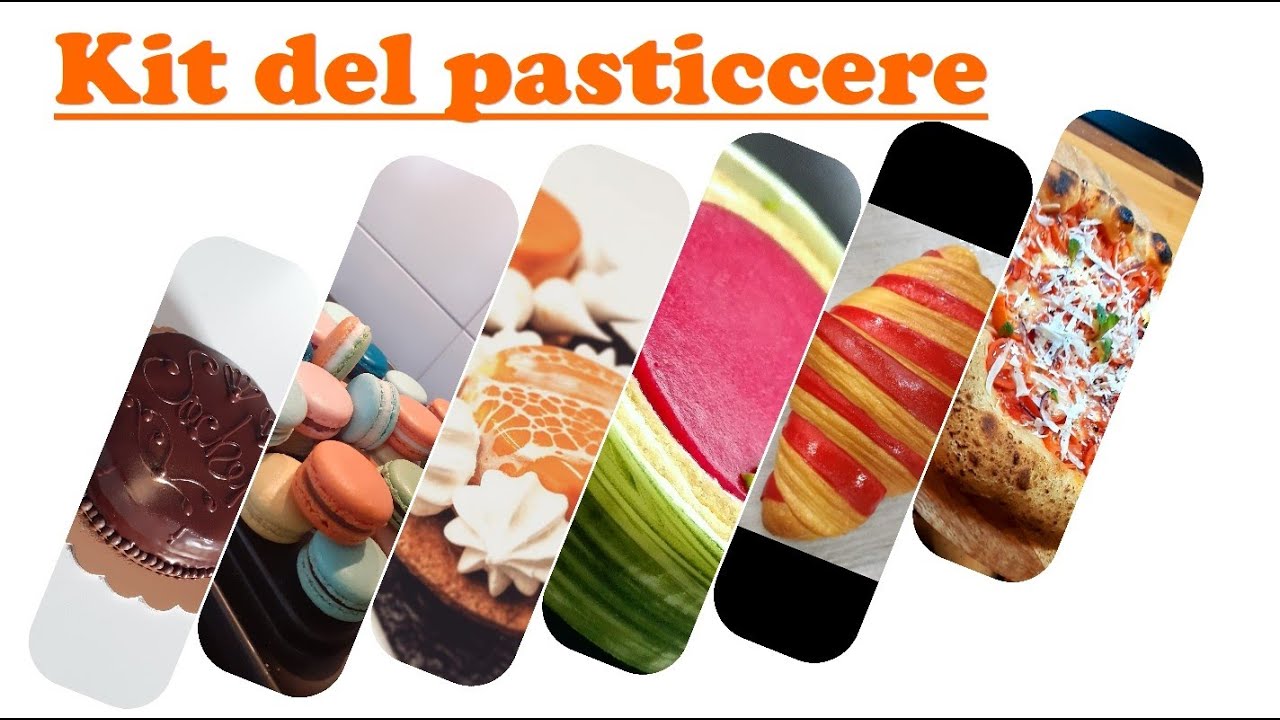 Kit del Pasticcere - come fare a casa dolci a livello professionale