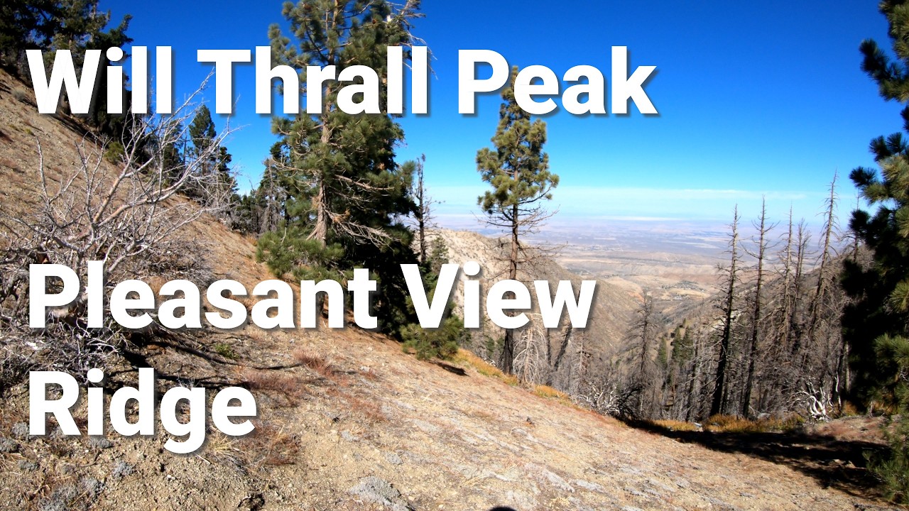 Ambient Hiking: Cooper Canyon Falls to Burkhart Saddle and Pleasant View Ridge 4K, No Music