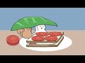 Sandwiches and picnics (ASMR Animation)