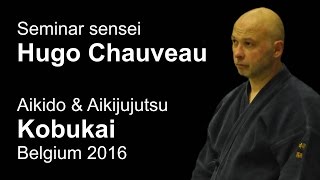 Demonstration 7: sensei Hugo Chauveau Aikido & Aikijujutsu Kobukai Belgium 2016