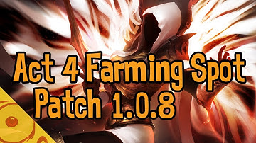 D3 - Patch 1.0.8 Hell Rift Farming Spot