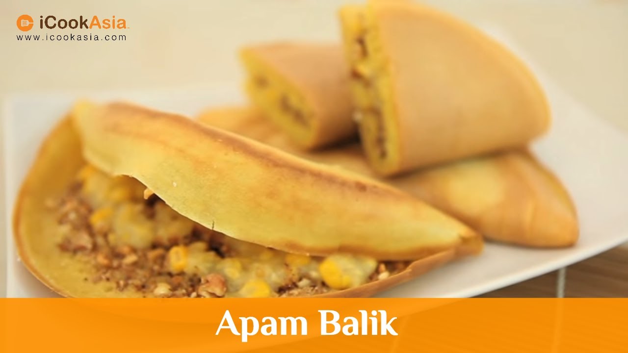 Apam Balik  Try Masak  iCookAsia - YouTube