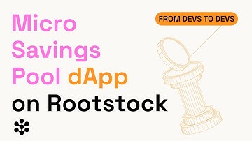 A micro-savings pool dApp using Rootstock