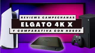 NUEVA CAPTURADORA USB DE ELGATO! Review de Elgato 4K X y comparativa con HD60 X