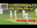 Lbw not given  beamer hits straight on the helmet  no ball rage  walton village cricket