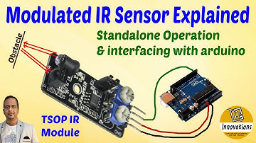TSOP1738 Based Modulated IR Sensor Module Explained in Detail + Practical Demo + Arduino Interfacing