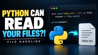 Python Can Read Your Files! 😳🐍