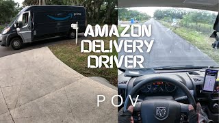POV: AMAZON DELIVERY DRIVER DAY IN THE LIFE (ESPAÑOL) #amazon #driver #gopro #pov #vlog
