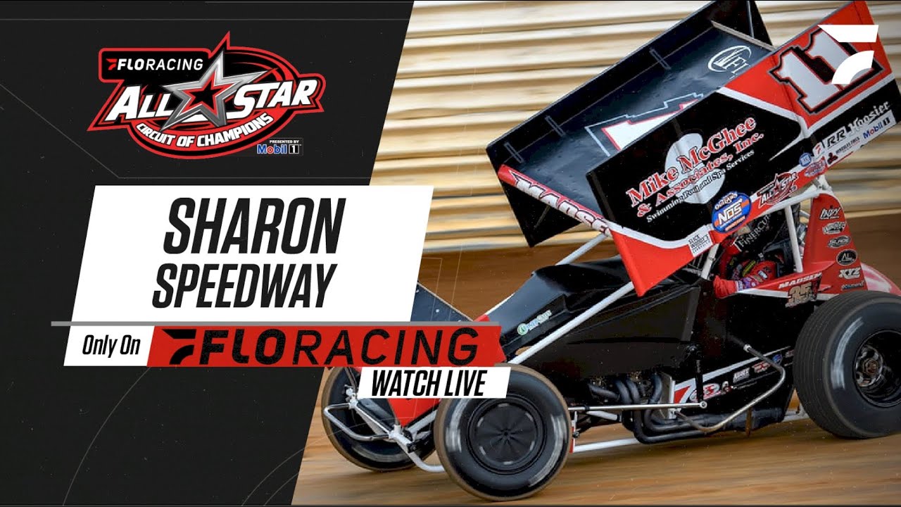 LIVE FloRacing All Star Qualifying Sharon Speedway 5.1.2021