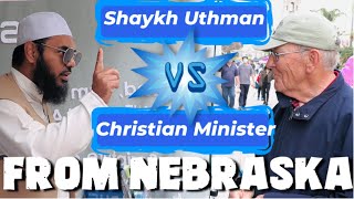 Christian Minister from Nebraska Came to Debate Shaykh Uthman