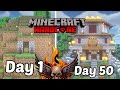 Surviving Hardcore Minecraft For 50 Days (Montage) | Raazit