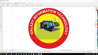 CorelDraw X7- How to design an Amazing Round Logo