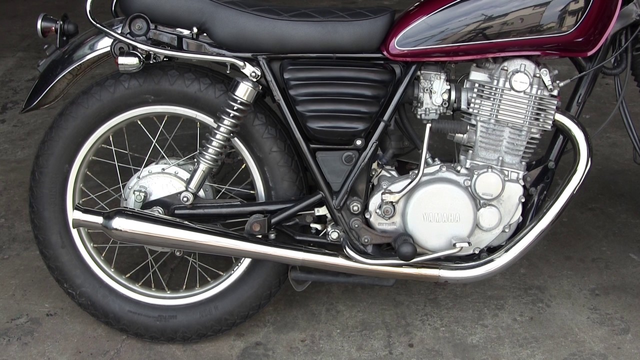 SR400/500用 2%er トランペットマフラー スリップオン ダウン SR400/500用 2%er トランペットマフラー スリップオン ダウン