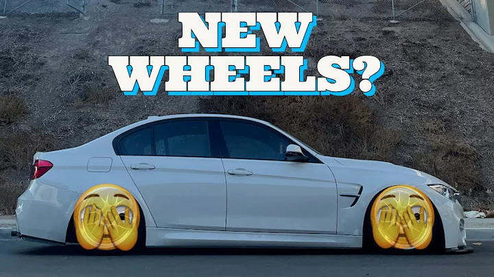 BAGGED/STANCED F80 M3 GETS A SET OF $8000+ BBS WHEELS!!!