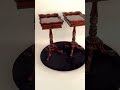 A pair of George IV rosewood flower or crocus tables, attributed to Gillows