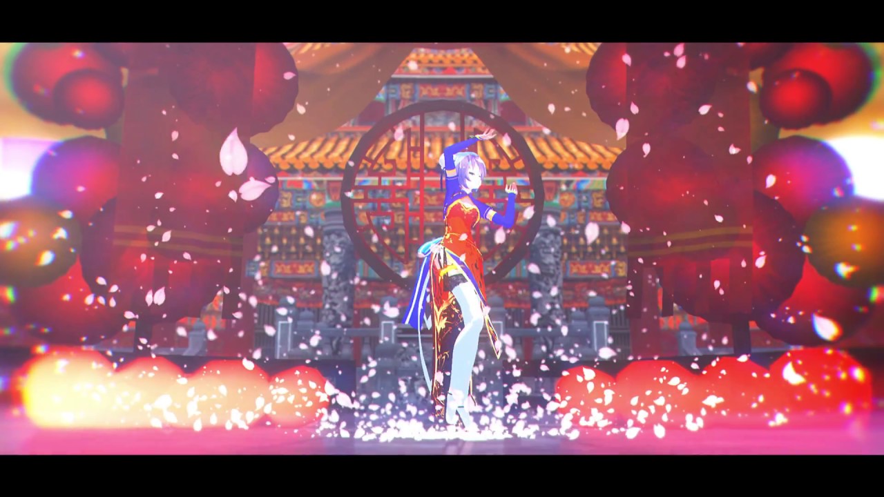 【MMD】China dress Miku 桃源恋歌【CameraDL】