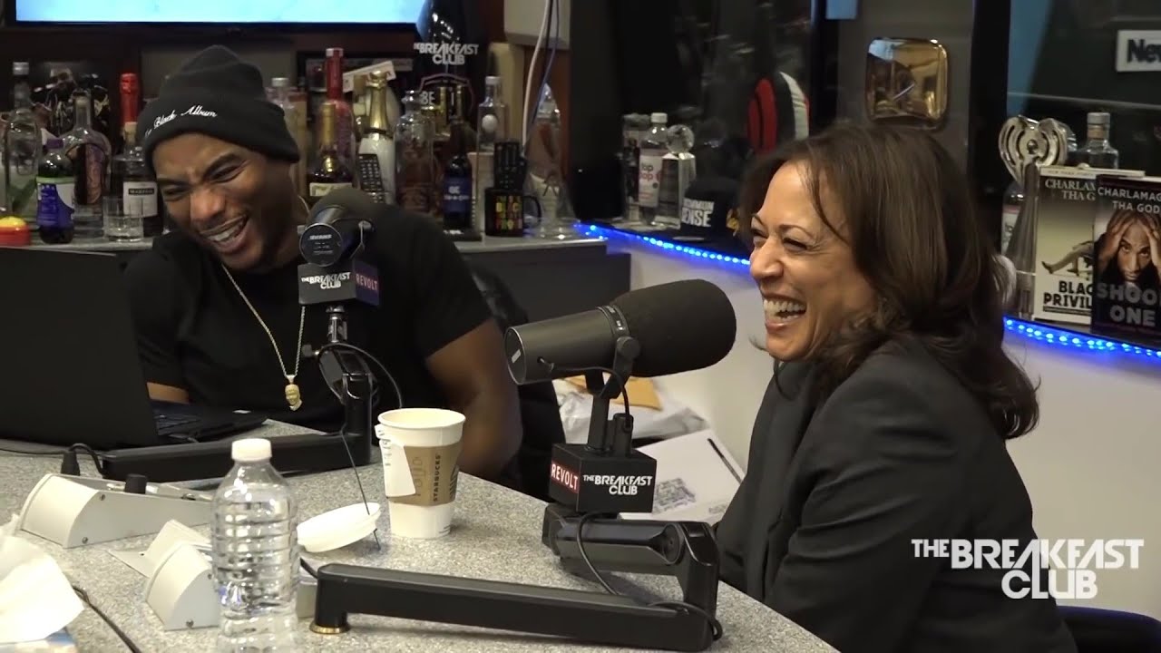FLASHBACK - Kamala Harris on Smoking, Rap, Reparations, ETC with The ...