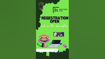 link in the description | How to register in Hactober #learning #hactober #opensource #swags #learn