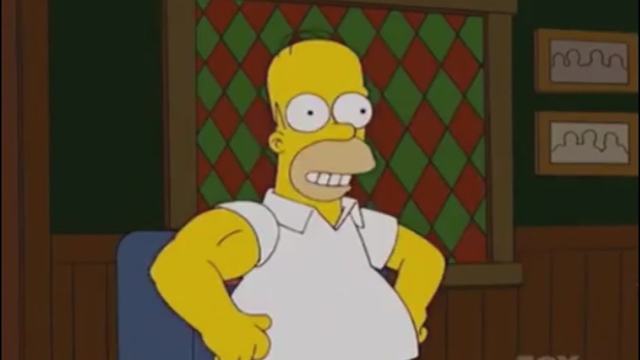 Como o seu braço ficou tão forte Homer ?