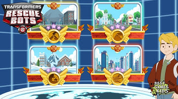 Transformers Rescue Bots: Disaster Dash Hero Run | The END, ALL MISSIONS COMPLETED! #41 By Budge