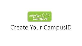CampusID Creation Profile