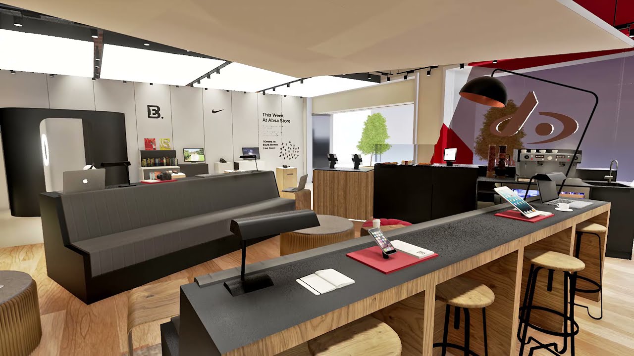 ABSA Bank Store, Retail Design, Johannesburg, South Africa, Designed by Design Partnership