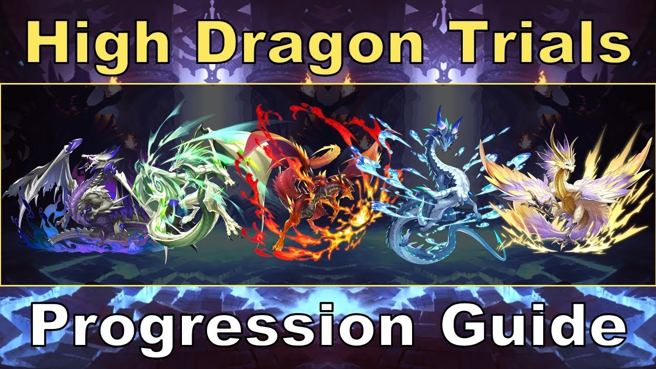 Dragalia Lost High Dragon Trials Progression Guide Youtube