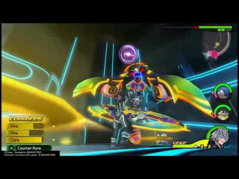 Riku Boss - The Grid - Commantis - Kingdom Hearts Dream Drop Distance HD (PS4)