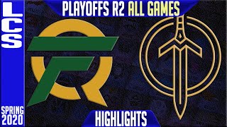 FLY vs GGS Highlights ALL GAMES | LCS Spring 2020 Playoffs Round 2 |  FlyQuest vs Golden Guardians