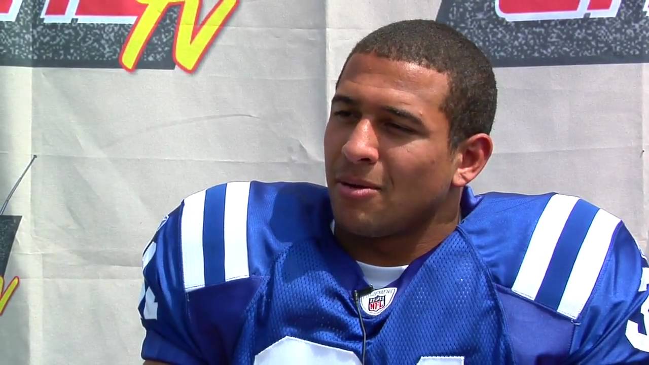 Indianapolis Colts rookie Donald Brown