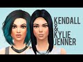 The Sims 4 celebrity CAS — Kendall and Kylie Jenner