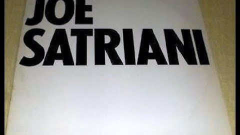 RARE - Joe Satriani EP - 1984