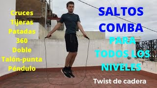 SALTOS DE COMBA BÁSICOS Y AVANZADOS: EDUCACIÓN FÍSICA