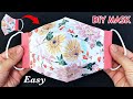 Easy Diy 3D Mask Making Ideas🔥How to Make Breathable Fabric Mask Sewing Tutorial | New Style Mask |
