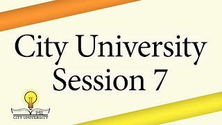 City University Session 7 - Police Department