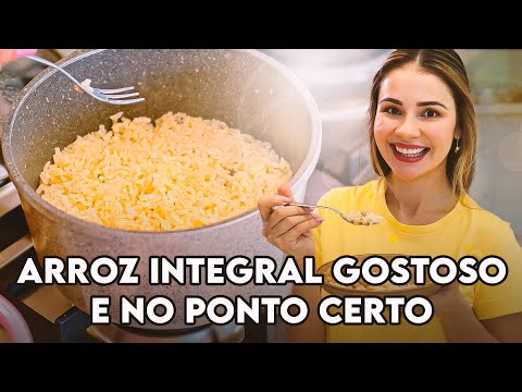 Vídeo: Receitas De Arroz Integral: Receitas De Fotos Passo A Passo Para Cozinhar Facilmente