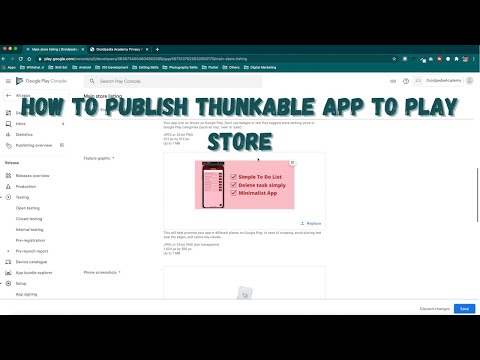 How to Publish Thunkable App to Play Store