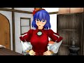 【東方MMD】神奈子 VS 先代巫女